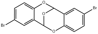 2,8-dibromo-6H,12H-6,12-epoxydibenzo[b,f][1,5]dioxocine Struktur