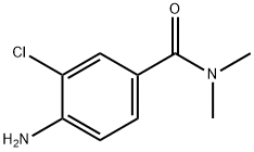 4-Amino-3-chloro-N,N-dimethylbenzamide Struktur