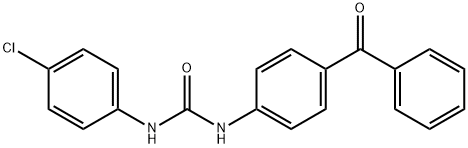 1-(4-BENZOYLPHENYL)-3-(4-CHLOROPHENYL)UREA Struktur