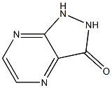 1H-Pyrazolo[3,4-b]pyrazin-3(2H)-one Struktur