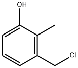 3-(Chloromethyl)-2-methylphenol Struktur