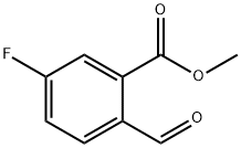 methyl 5-fluoro-2-formylbenzoate Struktur