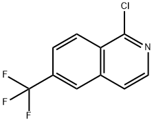 1-Chloro-8-(trifluoromethyl)isoquinoline Struktur