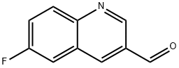 6-fluoroquinoline-3-carbaldehyde Struktur