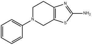 5-Phenyl-4,5,6,7-tetrahydrothiazolo[5,4-c]pyridin-2-amine Struktur