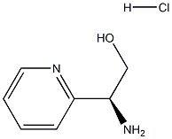 (2S)-2-AMINO-2-(2-PYRIDYL)ETHAN-1-OL-HCL Struktur