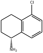 (1R)-5-CHLORO-1,2,3,4-TETRAHYDRONAPHTHYLAMINE Struktur