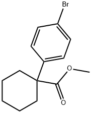 methyl 1-(4-bromophenyl)cyclohexane-1-carboxylate