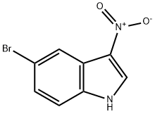 5-Bromo-3-nitro-1H-indole Struktur