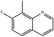 7-Fluoro-8-methyl-quinoline Struktur