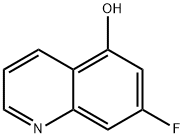 7-fluoroquinolin-5-ol Struktur