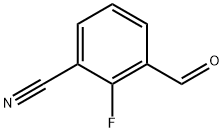 2-Fluoro-3-formyl-benzonitrile Struktur