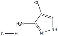 4-Chloro-1H-pyrazol-3-amine hydrochloride Struktur