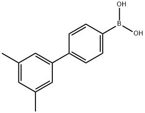 (3',5'-dimethyl-[1,1'-biphenyl]-4-yl)boronic acid Struktur