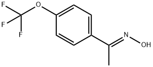 Ethanone,1-[4-(trifluoromethoxy)phenyl]-,oxime,(1E)- Struktur