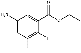 Ethyl 5-amino-2,3-difluorobenzoate Struktur