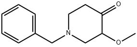 1-Benzyl-3-methoxy-piperidin-4-one Struktur