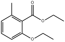 Ethyl 2-ethoxy-6-methylbenzoate Struktur