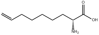 (R)-2-(6'-heptenyl)glycine Struktur