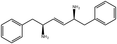 (2S,5S,E)-1,6-diphenylhex-3-ene-2,5-diamine Struktur