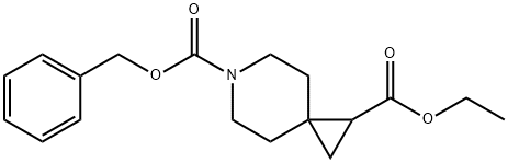 6-benzyl 1-ethyl 6-azaspiro[2.5]octane-1,6-dicarboxylate, 147610-84-2, 結(jié)構(gòu)式