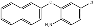 4-Chloro-2-(naphthalen-2-yloxy)aniline Structure