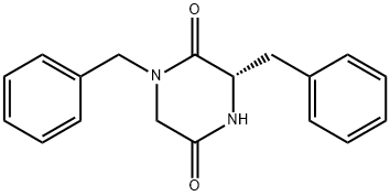 (S)-1,3-dibenzylpiperazine-2,5-dione Struktur