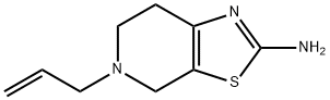 5-Allyl-4,5,6,7-tetrahydrothiazolo[5,4-c]pyridin-2-amine Struktur