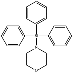 MORPHOLINOTRIPHENYLSILANE Structure