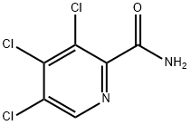 3,4,5-Trichloro-2-pyridinecarboxamide Struktur