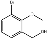 (3-Bromo-2-methoxyphenyl)methanol Struktur