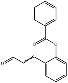 2-(3-Oxoprop-1-en-1-yl)phenyl benzoate Struktur