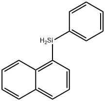 1-(Phenylsilyl)naphthalene Struktur