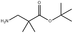 tert-Butyl 3-amino-2,2-dimethylpropanoate Struktur