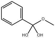 Methoxy(phenyl)methanediol Struktur