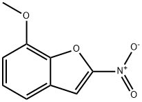 7-Methoxy-2-nitrobenzofuran Struktur