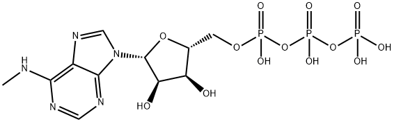 N6-Methyladenosine 5'-triphosphate Struktur