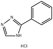 3-PHENYL-4H-(1,2,4)TRIAZOLE, HYDROCHLORIDE Struktur