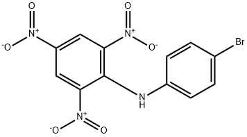 N-(4-BROMOPHENYL)-PICRYLAMINE Struktur