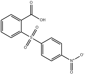 2-(4-Nitro-benzenesulfonyl)-benzoic acid Struktur