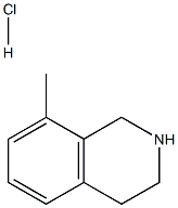 8-Methyl-1,2,3,4-tetrahydroisoquinoline hydrochloride Struktur