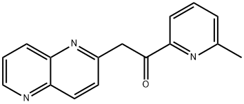 1-(6-methylpyridin-2-yl)-2-(1,5-naphthyridin-2-yl)ethanone