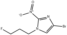 4-Bromo-1-(3-fluoropropyl)-2-nitro-1H-imidazole Struktur