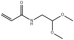 N-acrylamidoacetaldehyde dimethyl acetal Struktur