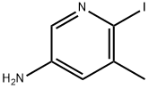 6-Iodo-5-methylpyridin-3-amine Struktur