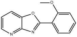 2-(2-Methoxyphenyl)oxazolo[4,5-b]pyridine Struktur