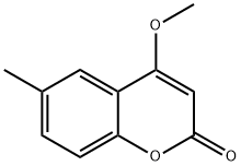 4-Methoxy-6-methyl-2H-chromen-2-one Struktur