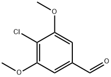 4-Chloro-3,5-dimethoxybenzaldehyde Struktur