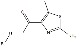 1-(2-Amino-5-methylthiazol-4-yl)ethanone hydrobromide Struktur