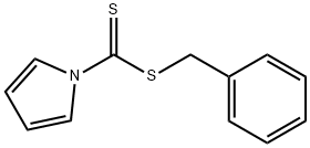 1H-Pyrrole-1-carbodithioic acid phenylmethyl ester Struktur